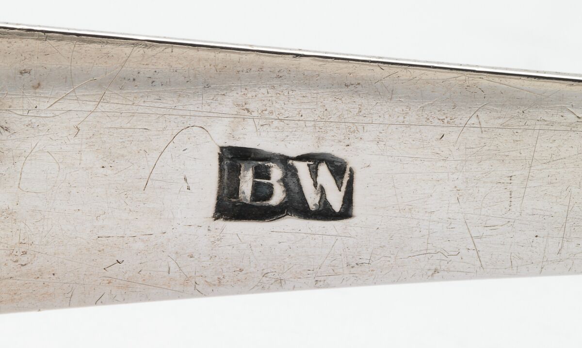 Tongs, Possibly Bernard Wenman (ca. 1789–1833), Silver, American