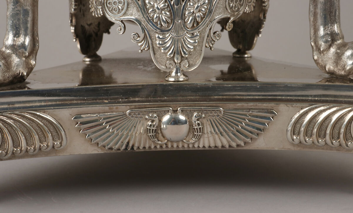 Hot Water Urn (part of a service), Digby Scott (British, active 1802–1807), Silver; ivory, British, London