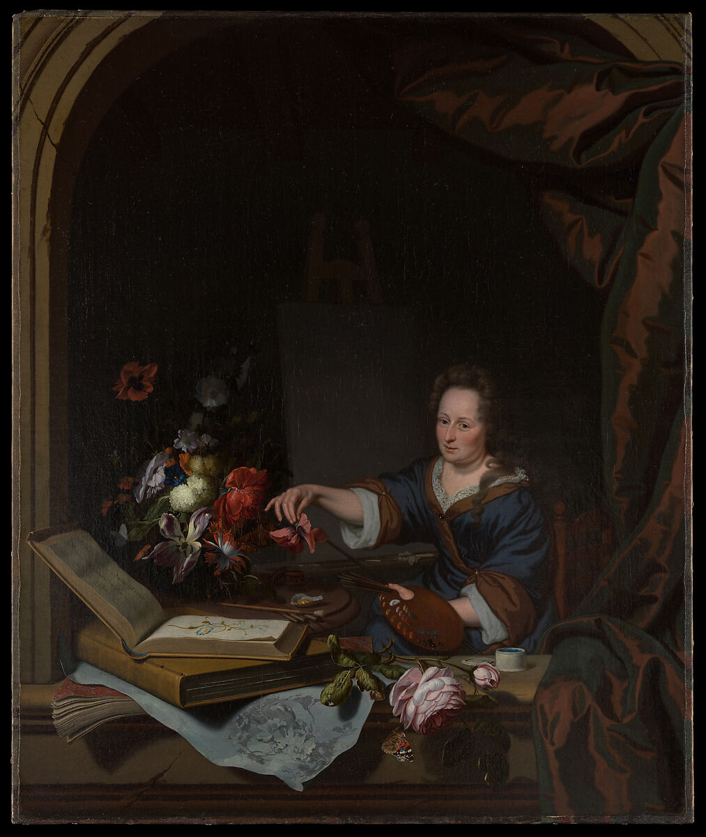 Rachel Ruysch (1664–1750), Rachel Ruysch (Dutch, The Hague 1664–1750 Amsterdam), Oil on canvas 