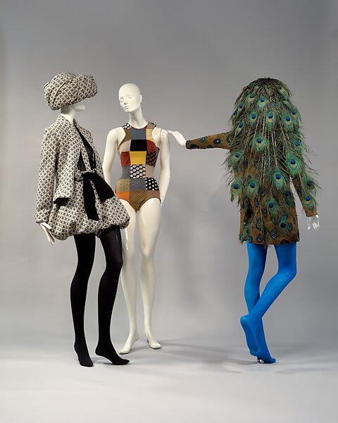 Ensemble, Rudi Gernreich (American (born Austria), Vienna 1922–1985 Los Angeles, California), wool, silk, leather, American 