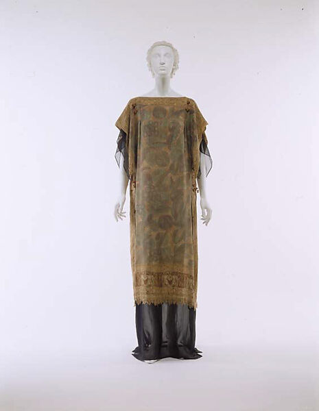 Dress, Raymond Duncan (American, San Francisco, California 1874–1966 Cavalaire), silk, American 