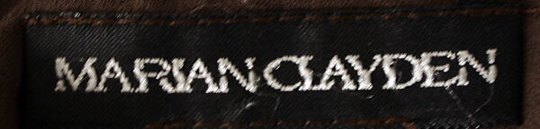 "Fragments", Marian Clayden (American, born England, 1937–2015), a,b) silk, American