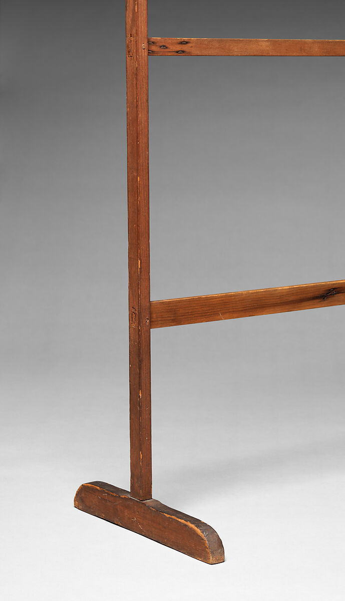 Towel or drying rack, United Society of Believers in Christ’s Second Appearing (“Shakers”) (American, active ca. 1750–present), White pine, American