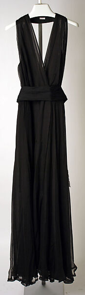 Ensemble, Yves Saint Laurent (French, founded 1961), (a–c) silk, French