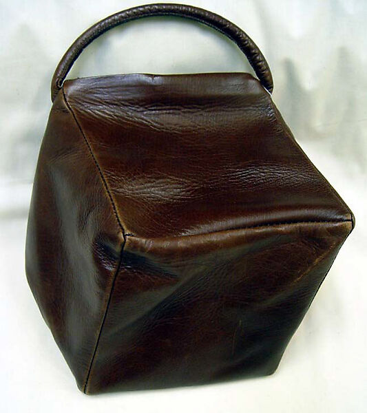 Purse, Sybilla (Spanish, born United States, 1963), leather, Spanish 