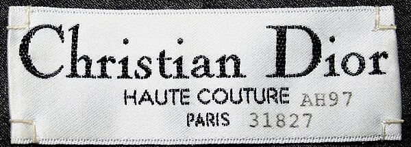 Ensemble, House of Dior (French, founded 1946), (a–c) wool; (d) silk, French