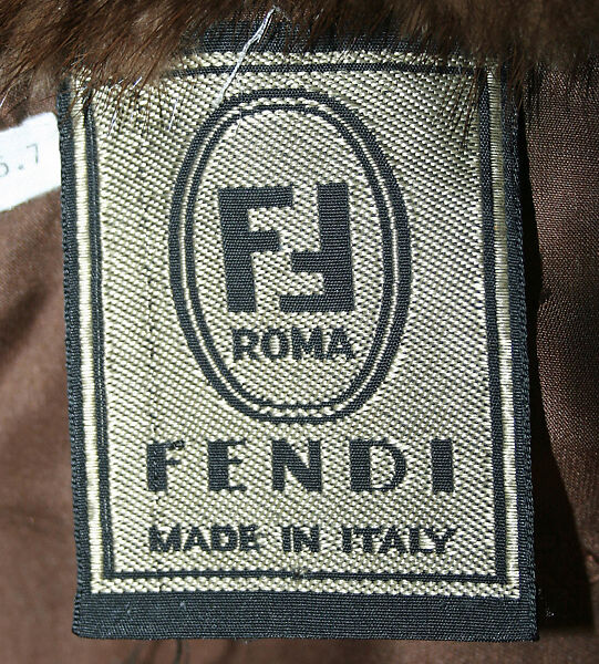 Coat, Fendi (Italian, founded 1925), fur, Italian