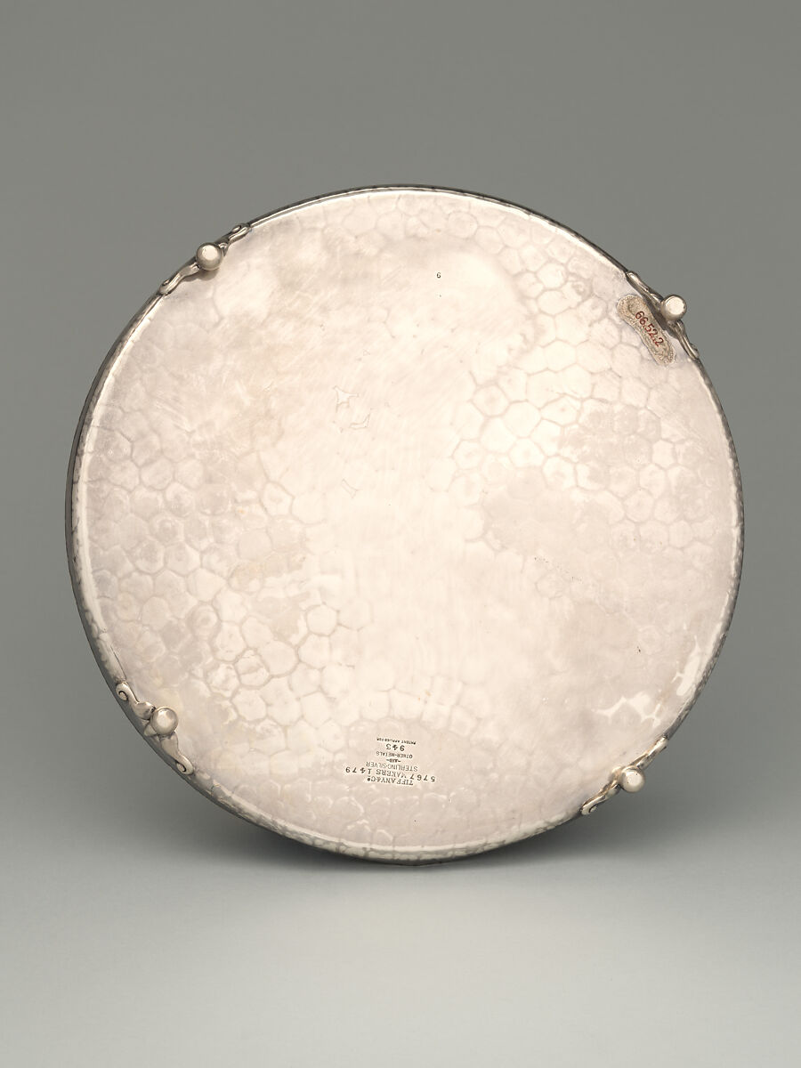 Tray, Tiffany &amp; Co. (1837–present), Silver, copper, brass, gold-copper alloy, and copper-platinum-iron alloy, American