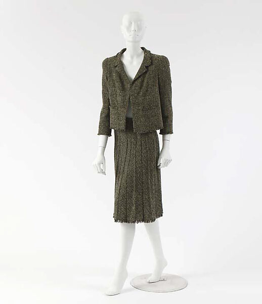 Suit, House of Chanel (French, founded 1910), (a, b) wool, French 