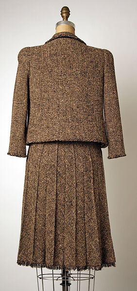 Suit, House of Chanel (French, founded 1910), (a, b) wool, French