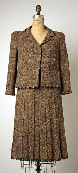 Suit, House of Chanel (French, founded 1910), (a, b) wool, French