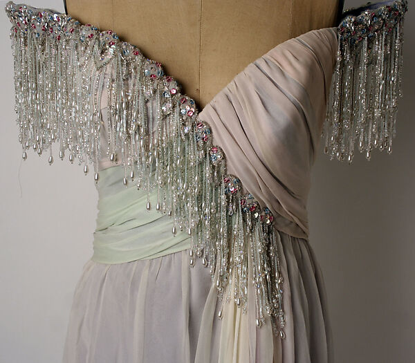 Evening dress, Bob Mackie (American, born 1939), silk, American