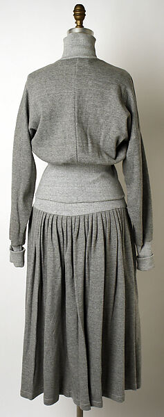 Ensemble, Norma Kamali (American, born 1945), a,b) cotton, American