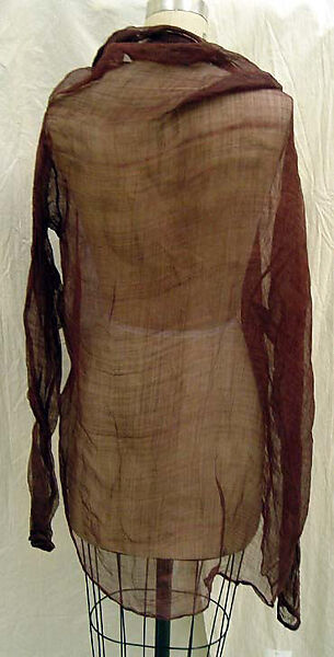 Ensemble, Romeo Gigli (Italian, born 1949), (a) cotton blend; (b) silk; (c) cotton; (d) cotton/nylon blend, Italian