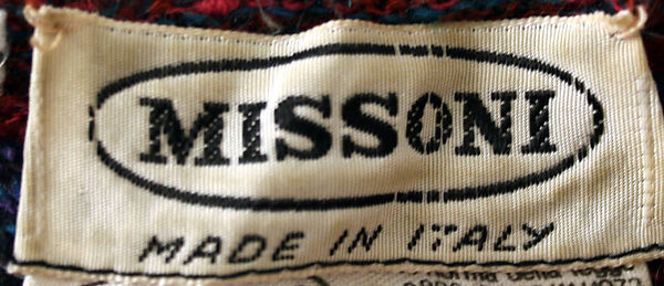 Ensemble, Missoni (Italian, founded 1953), (a, b) wool/mohair blend; (c) wool blend, plastic, Italian