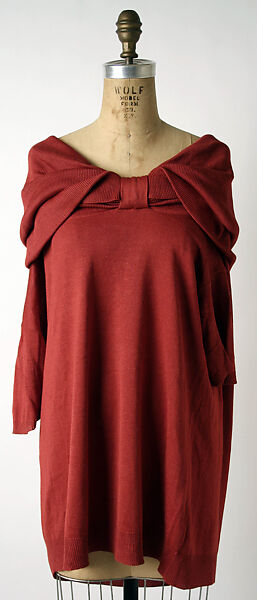 Sweater, Romeo Gigli (Italian, born 1949), silk, Italian 