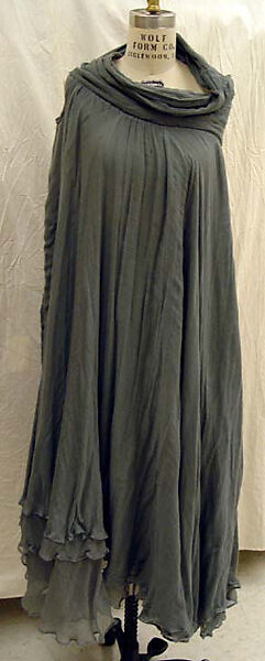 Dress, Romeo Gigli (Italian, born 1949), cotton, Italian