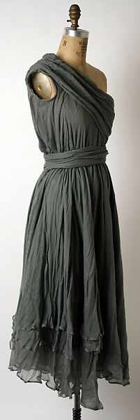 Dress, Romeo Gigli (Italian, born 1949), cotton, Italian