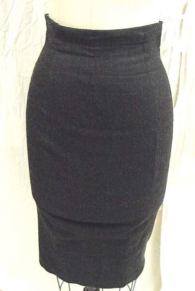 Ensemble, Romeo Gigli (Italian, born 1949), (a) cotton; (b) wool/polyester/lycra blend, Italian