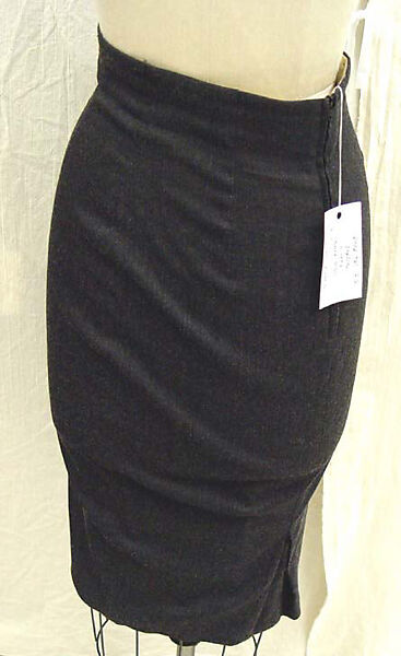 Ensemble, Romeo Gigli (Italian, born 1949), (a) cotton; (b) wool/polyester/lycra blend, Italian