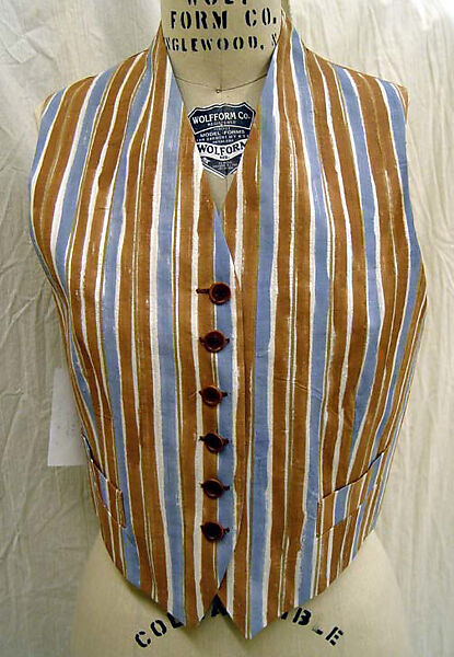 Vest, Romeo Gigli (Italian, born 1949), rayon, Italian 