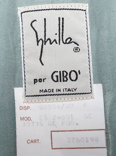 Ensemble, Sybilla (Spanish, born United States, 1963), (a) wool, rayon; (b) wool, Spanish