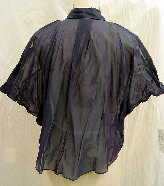 Shirt, Romeo Gigli (Italian, born 1949), acetate/silk blend, Italian