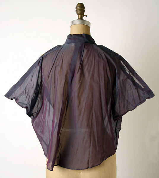 Shirt, Romeo Gigli (Italian, born 1949), acetate/silk blend, Italian