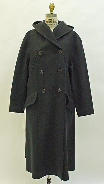 Coat, Jean Paul Gaultier (French, born 1952), wool, French 