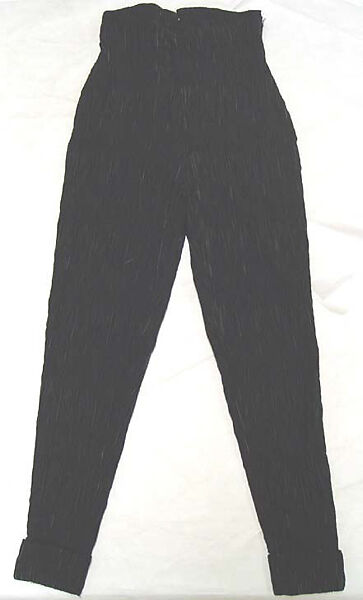 Ensemble, Romeo Gigli (Italian, born 1949), (a) wool; (b) synthetic: acetate/rayon/polyester/spandex blend, Italian