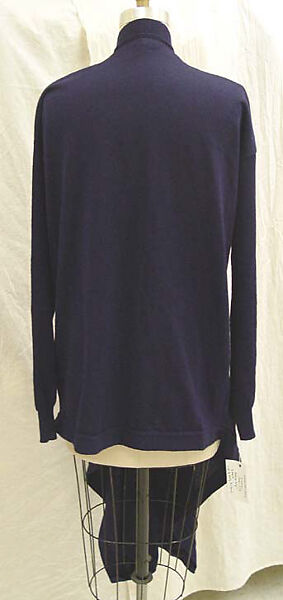 Ensemble, Romeo Gigli (Italian, born 1949), (a) wool; (b) synthetic: acetate/rayon/polyester/spandex blend, Italian