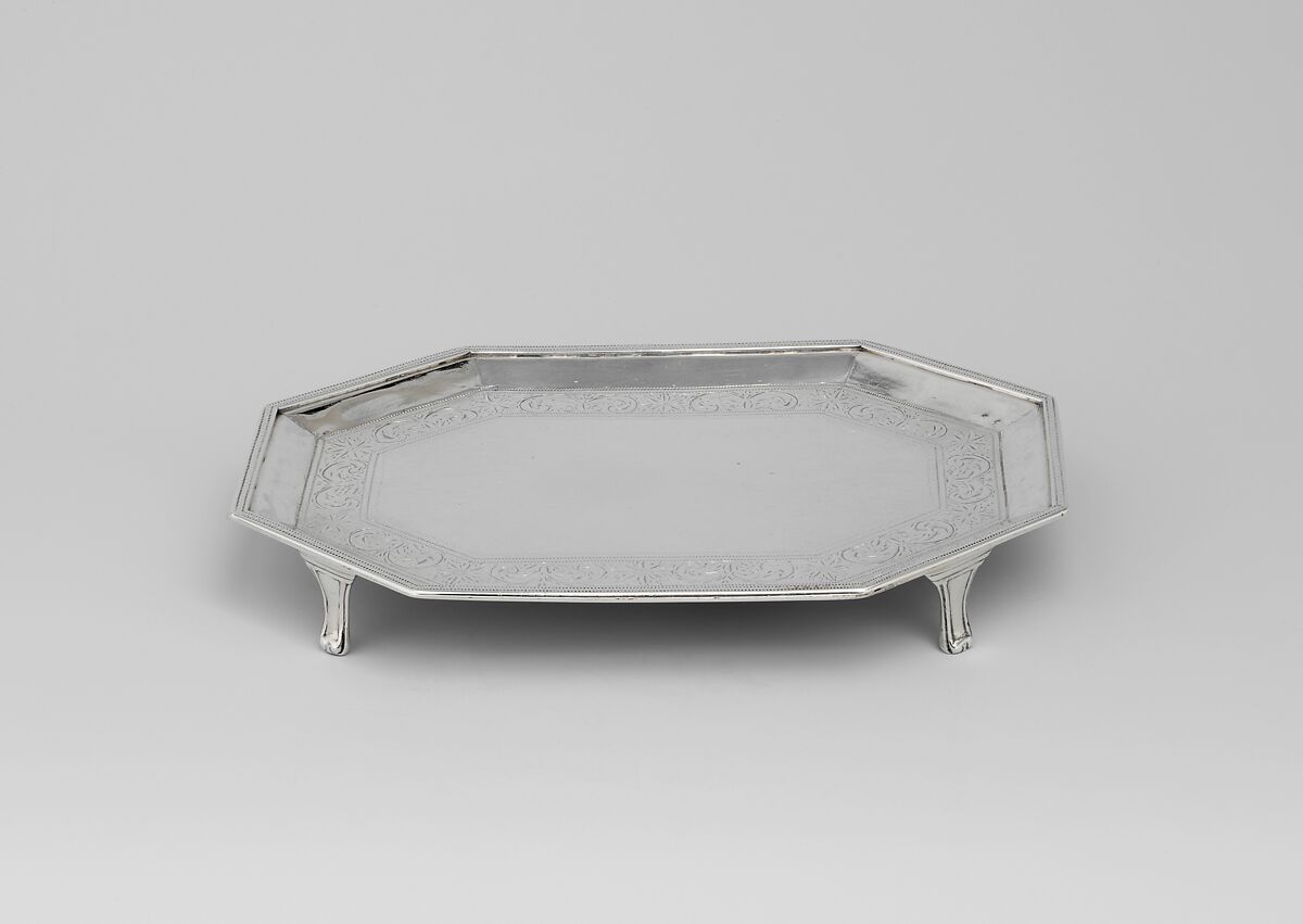 Stand, Jeronimus Alstyne (active ca. 1787–1799), Silver, American