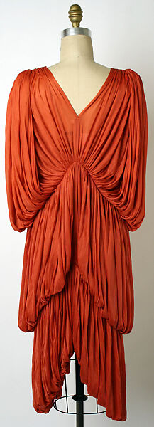 Dress, OMO Norma Kamali (American, born 1978), silk, American
