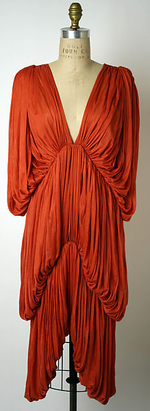 Dress, Norma Kamali (American, born 1945), silk, American 