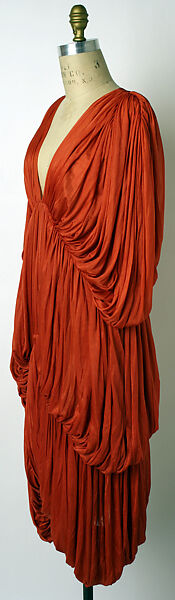 Dress, OMO Norma Kamali (American, born 1978), silk, American