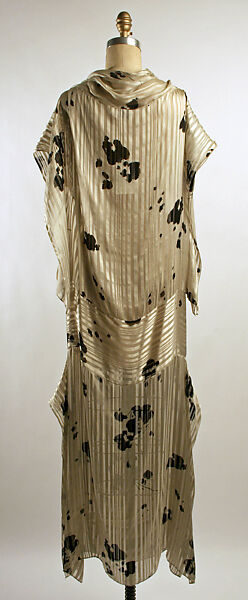 Evening dress, Julio, silk, American
