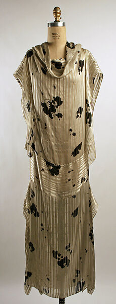 Evening dress, Julio, silk, American 