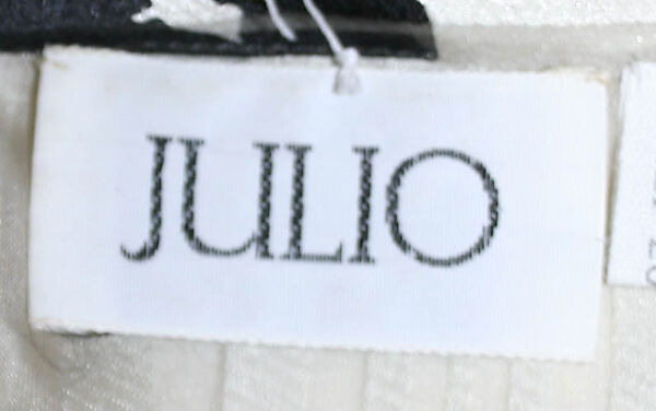 Evening dress, Julio, silk, American