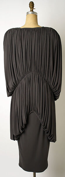 Ensemble, Norma Kamali (American, born 1945), a,b) silk jersey, American