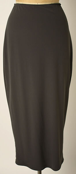 Ensemble, Norma Kamali (American, born 1945), a,b) silk jersey, American