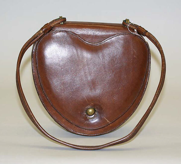 Purse, Gucci (Italian, founded 1921), leather, metal, Italian 