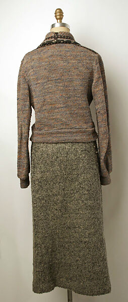 Ensemble, Koos van den Akker (American, born Netherlands, The Hague 1939–2015 New York), a-e) wool, silk, American