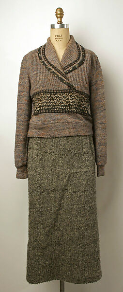 Ensemble, Koos van den Akker (American, born Netherlands, The Hague 1939–2015 New York), a-e) wool, silk, American