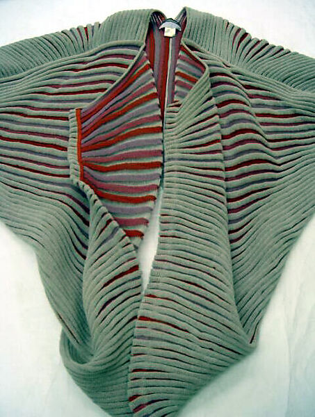"Seashell", Miyake Design Studio (Japanese, founded 1970), cotton, nylon, linen, Japanese