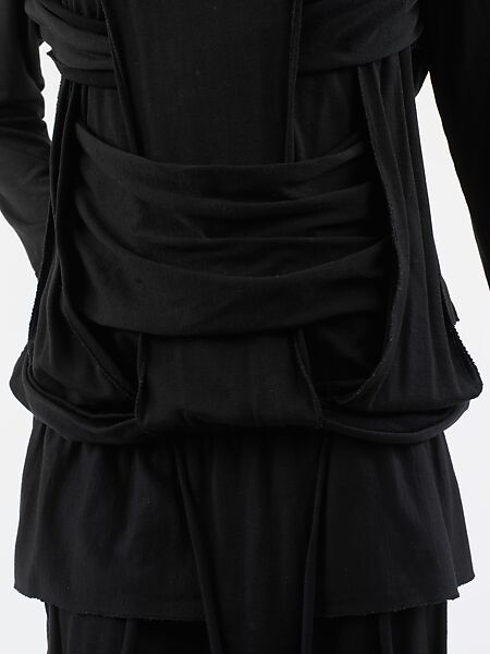 Dress, Comme des Garçons (Japanese, founded 1969), wool, Japanese