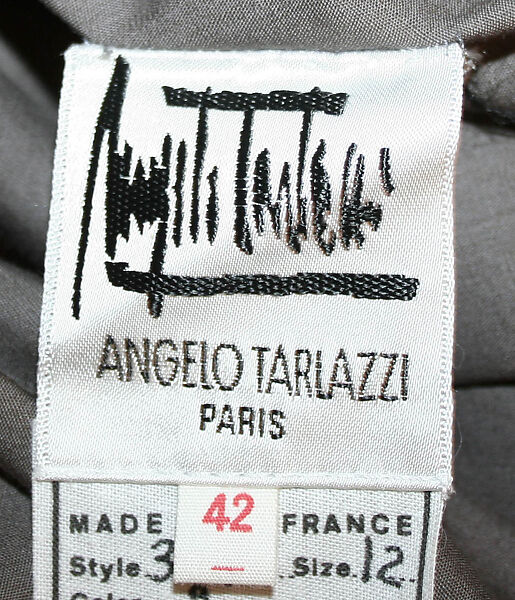 Dress, Angelo Tarlazzi (French), cotton, French