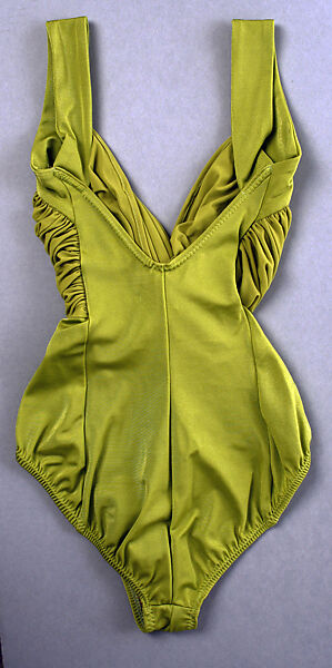 Bathing suit, OMO Norma Kamali (American, born 1978), nylon/lycra blend, American