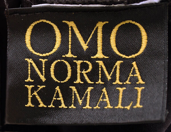 Bathing suit, OMO Norma Kamali (American, born 1978), nylon/lycra, polyester, American