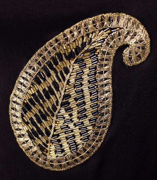 Evening ensemble, Bill Blass Ltd. (American, founded 1970), a) silk, synthetic, plastic, metal; b) silk, synthetic, American