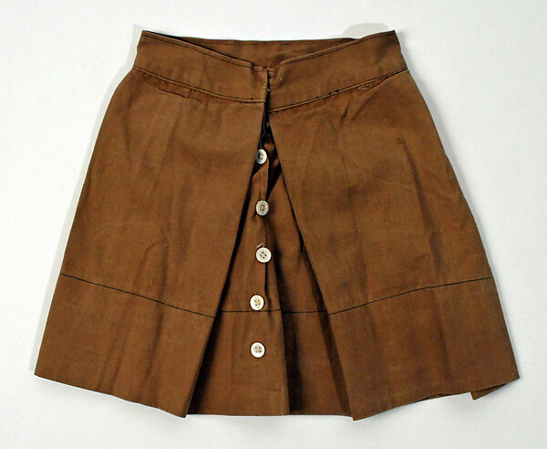 Uniform, a) cotton; b,c) cotton, plastic, American